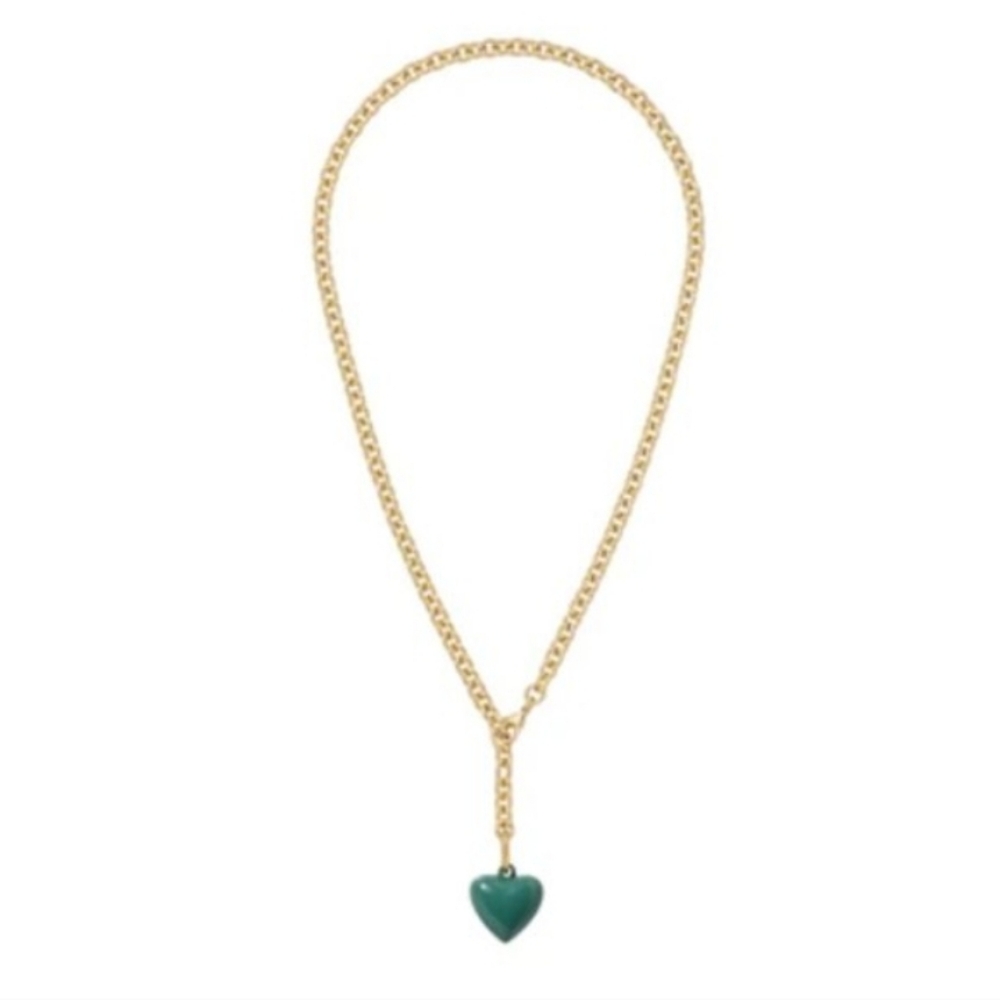 Roxanne Assoulin The Mini Puffy Heart Charm Necklace